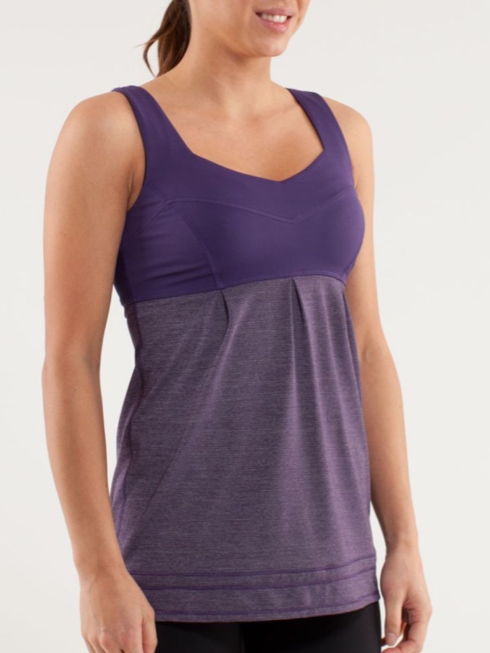 Lululemon Run: Tame Me Tank Sz 12 in Concord Grape